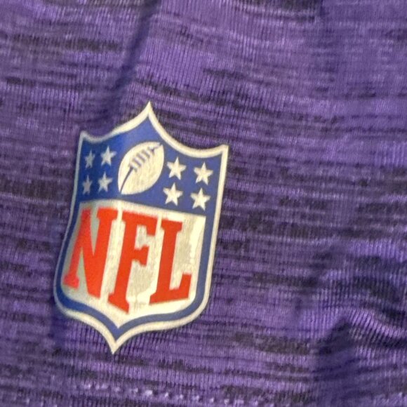 Baltimore Ravens Nike Dri-Fit Performance Shirt NFL Onfield Apparel Purple LARGE - Picture 3 of 11